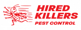 Hired Killers Pest Control Logo